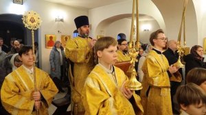 Архиерейское богослужение в день престольного праздника храма свт. Спиридона в Баграмово. 2025 г.