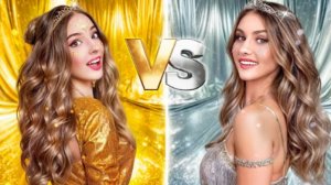 Золотая vs Серебряная Сестра! Богатая vs Бедная Тин Тин Пара