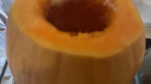 Сладкое блюдо из тыквы в духовке.