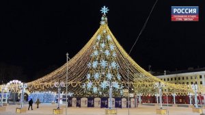 На Театральной площади собирают горки