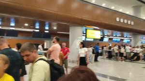 В аэропорту Анталии Турция июнь 2025.