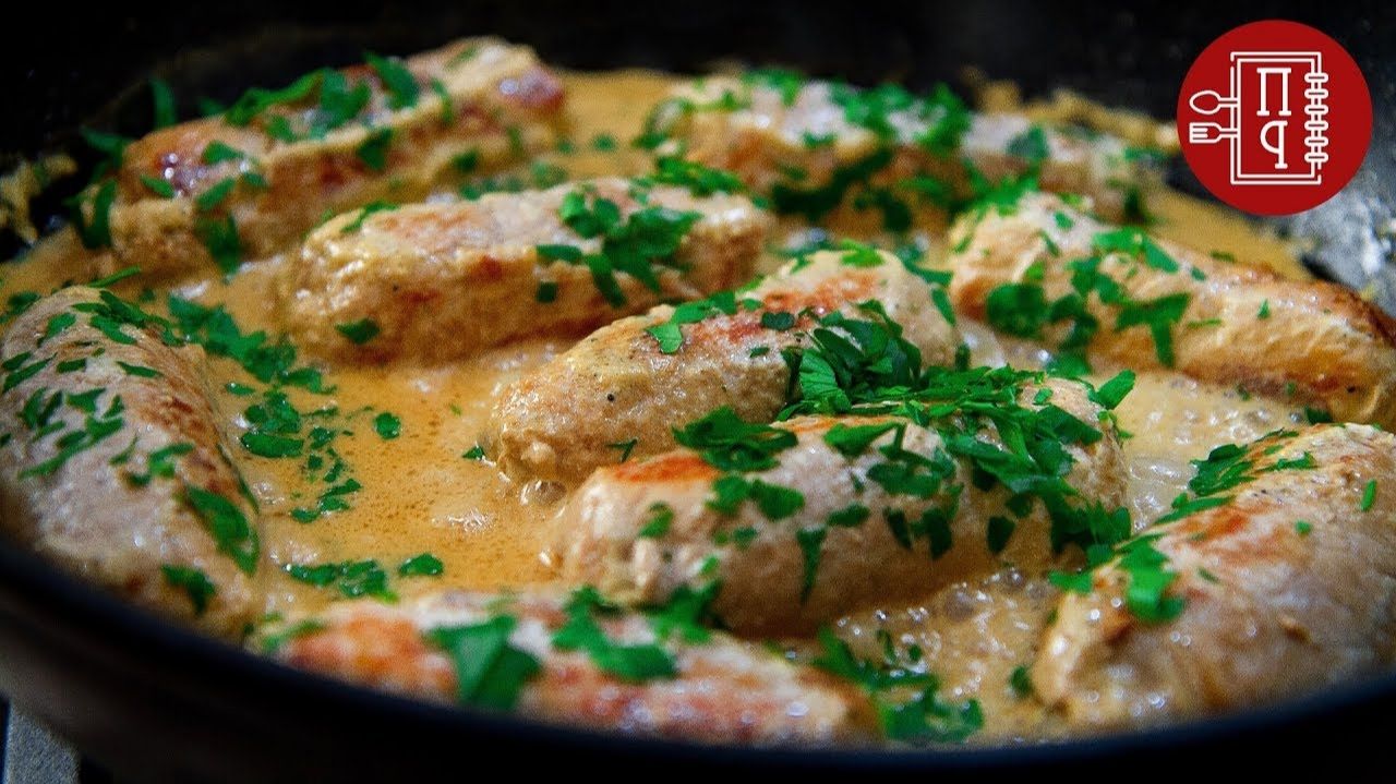 Рецепт Мясных Пальчиков с Начинкой на Праздничный Стол Рецепты на Новый Год и Рождество смотреть онлайн