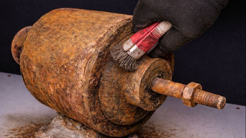 Реставрация Ржавого Антикварного Точильного Станка смотреть онлайн