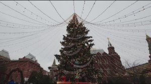 Москва Красная площадь и рождественская магия 2026 ❄️🎆