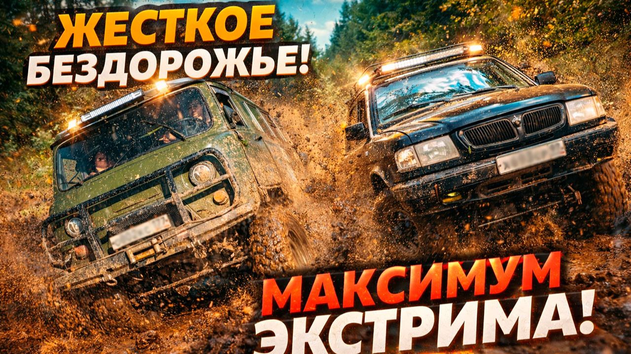Мужики построили Волгу 4х4 круче нивы! Что может оффроад волга Замес на бездорожье смотреть онлайн