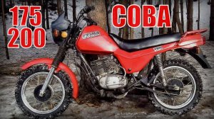 Мотоцикл Сова (ЗиД 175-200) замена Восхода-3М-01 Не стал слишком популярным Автопром СССР