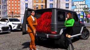 ОТЕЦ И СЫН В GTA 5 - СВИДАНИЕ С СЕКРЕТАРШЕЙ! ПРОКАТИЛ ДЕВУШКУ НА ГЕЛИКЕ И ПОДАРИЛ ЦВЕТЫ! ВОТЕР