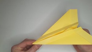 Как сделать бумажный самолетик, который летает долго