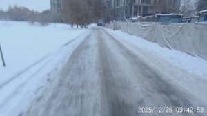 на работу на велосипеде в декабре