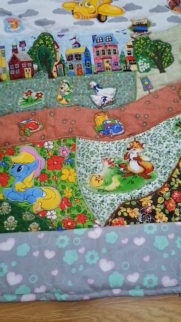 Развивающий коврик своими руками. смотреть онлайн