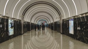 Станция Путиловская, шестая Красносельско-Калининская линия метро Петербурга. Первый день работы.