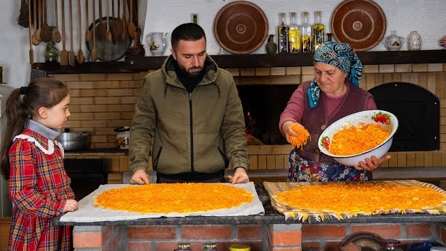Семейный Рецепт - Тыквенные Манты 🌾 смотреть онлайн