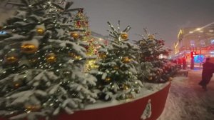 Дизайнерские новогодние елки. ул. Кузнецкий мост. 2026