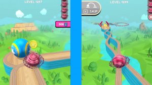 Going balls All Levels Gameplay IOS Android Going Balls level 1297 to 1300 Banana frenzy Speed Run