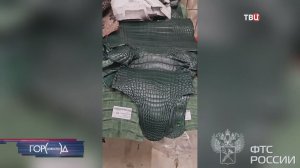 В "Шереметьево" у пассажира из Китая нашли более 50 шкур крокодила