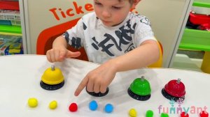 "Разноцветные комочки" нейроигра для младших дошкольников Funny Ant Malahovka