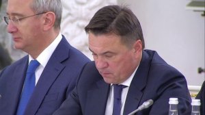 Заседание Государственного Совета
Под председательством Владимира Путина в Кремле