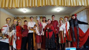 Фолк.театр "К истокам" _Театрализованное представление с элем-ми обрядового действа "Святки колядки"