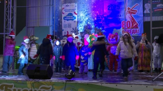 В парке «Заказанье» прошло открытие главной ёлки Высокогорского района смотреть онлайн