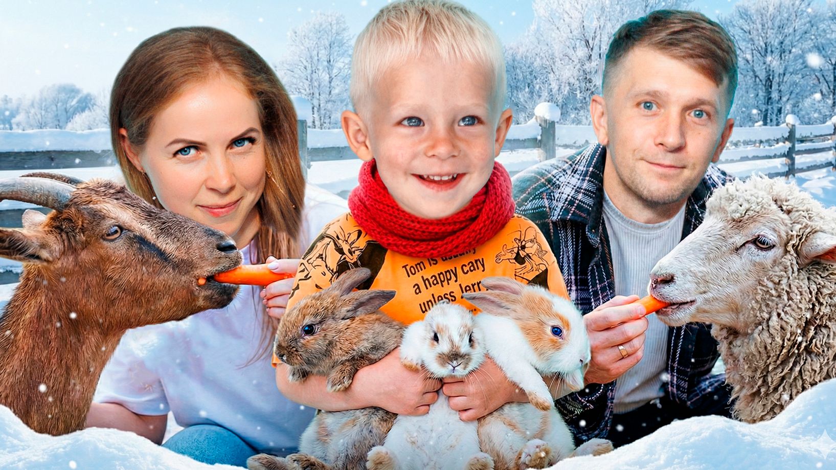 Животные НА РУКАХ! ТАЧ-ЗООПАРК 🎄 КОРМИМ и ДЕРЖИМ МИЛЫХ животных! смотреть онлайн