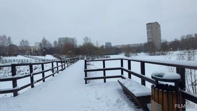 Наконец-то в Москве долгожданный снег 26.12.25 смотреть онлайн
