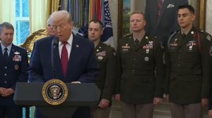 Дональд Трамп выступил перед лидерами европейских стран