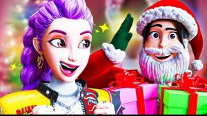 ХАНТРИКС, СЧАСТЛИВОГО РОЖДЕСТВА! Kpop Demon Hunters анимации