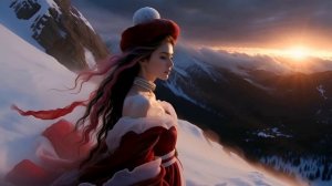 Величие зимнего стража: загадка горной стужи ❄️🌌