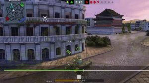 Танки Блиц АМХ 13-75 Повезло так повезло .