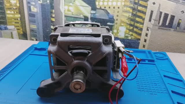 как запустить двигатель от стиральной машины. смотреть онлайн