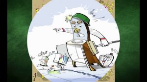 МОЙДОДЫР КАРИКАТУРА (Слайд+Фон)