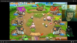 тёмный рыцарь прошёл 5 ур. на золото а 1 ур. прошёл только 2 попытки в весёлай ферме. 10 серия.