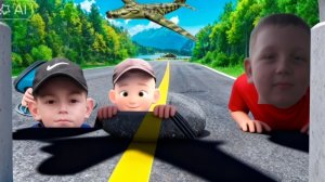 прятки от BOMBARDILO CROCODILO!