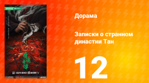 Записки о странном династии Тан 12 серия