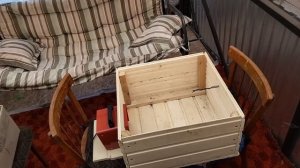 37. Самодельная сушилка для чаги из осиновой вагонки.