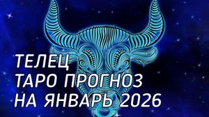 ♉️ Телец. Таро прогноз на январь 2026 г