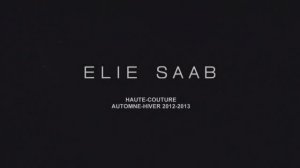 Показ коллекции Elie Saab Haute Couture осень-зима 2012–2013