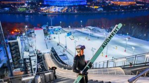 Большой лыжный трамплин открылся на Воробьевых горах после масштабной реконструкции