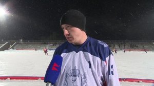 Ветераны СВО приняли участие в открытии матча по хоккею с мячом между «Стартом» и «СКА-Нефтяником»