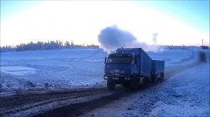 Дороги Севера..Всем водилам здоровья и удачи в дороге.