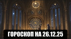 Гороскоп на 26 декабря