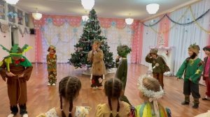 Новогодний утренник «Рябинка» 2025год