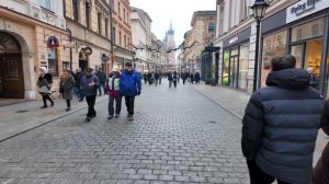 Волшебная рождественская ярмарка Кракова прогулка по городу 🎄✨