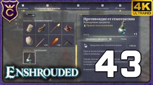 ВЫЛЕЧИЛСЯ ОТ ГЕМАТОКСИНОВ И ПОШЁЛ ИСКАТЬ ДРАКОНА! 43 Enshrouded