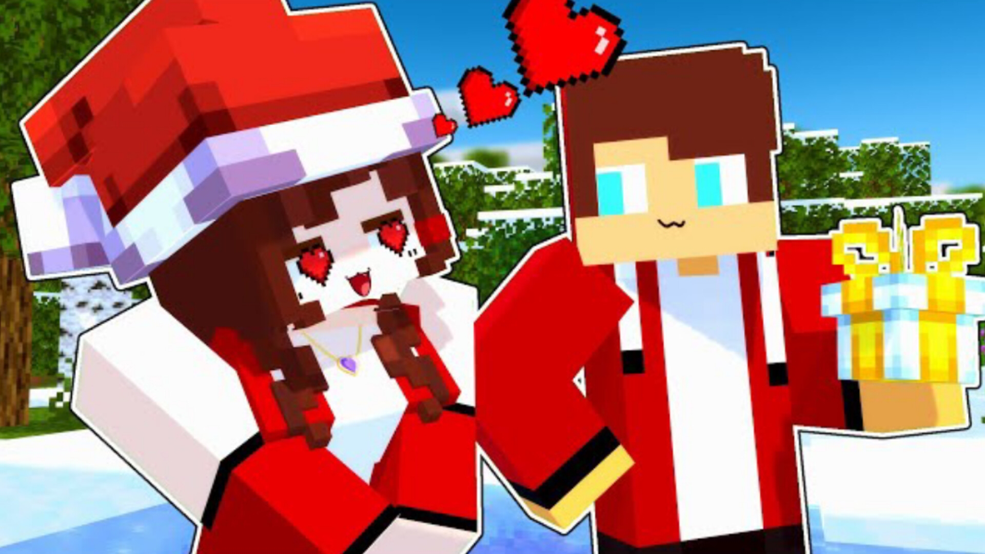 НОВОГОДНЕЕ ПРОКЛЯТИЕ ЛЮБВИ В МАЙНКРАФТЕ, МУЛЬТФИЛЬМ смотреть онлайн