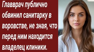Истории для Вас/Главврач публично обвинил санитарку в воровстве.../Жизненные истории/Аудиорассказ