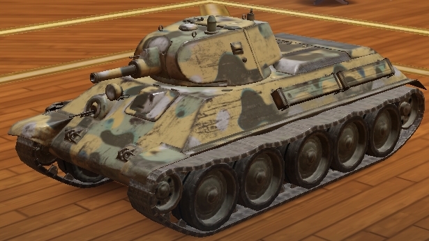 Советский средний танк А-32. Обкатка