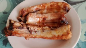 Свиные рёбрышки в духовке.