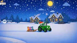 ДЕТСКАЯ НОВОГОДНЯЯ ПЕСЕНКА ПРО ЗЕЛЕНЫЙ ТРАКТОР ДЛЯ МАЛЕНЬКИХ ДЕТЕЙ. СИНИЙ ТРАКТОР ДЛЯ МАЛЫШЕЙ.