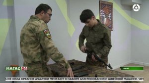 Военно-тактические занятия провели для ингушских юнармейцев